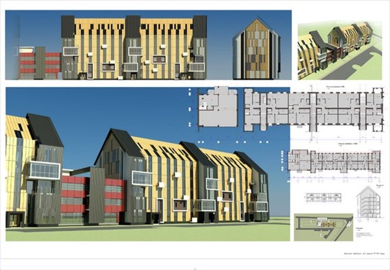 Архитектурные проекты: студенческие проекты
